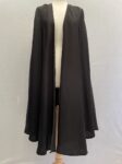 Black abaya cape