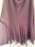 Alexon chiffon purple skirt full view