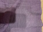 Aubergine purple long hijab chiffon