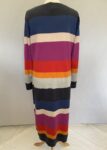 H&M long striped jumper dress full view