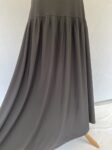 Passion black jersey long skirt full view