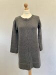 warm and cosy preloved White Stuff grey longline wool jumper in size 8, excellent condition