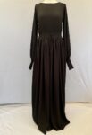 Boohoo new with tag black maxi dress full view