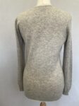 Charter Club cashmere grey jumper full view