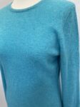 Charter Club cashmere turquoise jumper full view