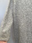 George large grey marl knit jumper with beading full