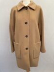 Gil Bret cashmere ad wool beige coat full