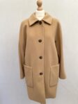 Gil Bret cashmere ad wool beige coat full