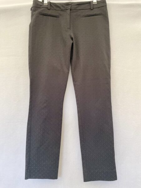 Monsoon black patterned trousers, size 10