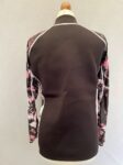 Neoprene black zip swim jacket xxl front