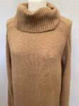 Next caramel long roll neck jumper full