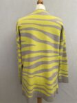 Next yellow grey zebra print jumper full