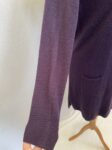 Principles purple open front cardigan full view