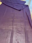 Purple long chiffon hijab 1