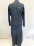 Urban Studio sport denim abaya front